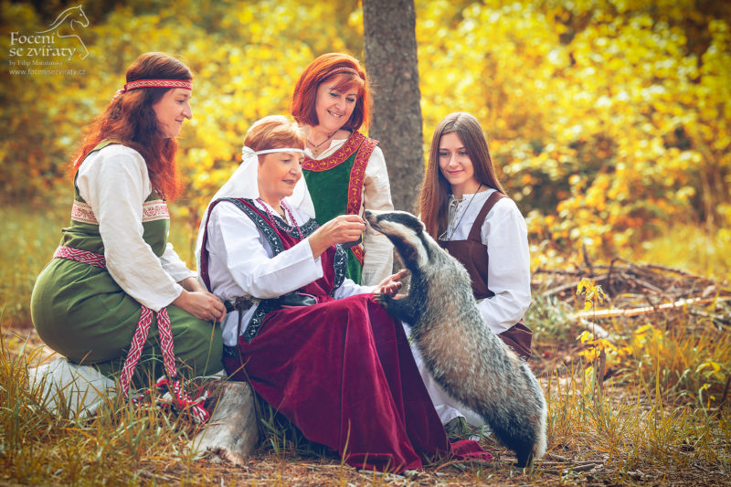 Focení s dravci a ostatními zvířátky