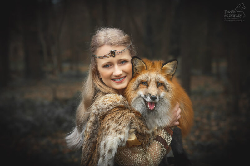 Focení s liškou