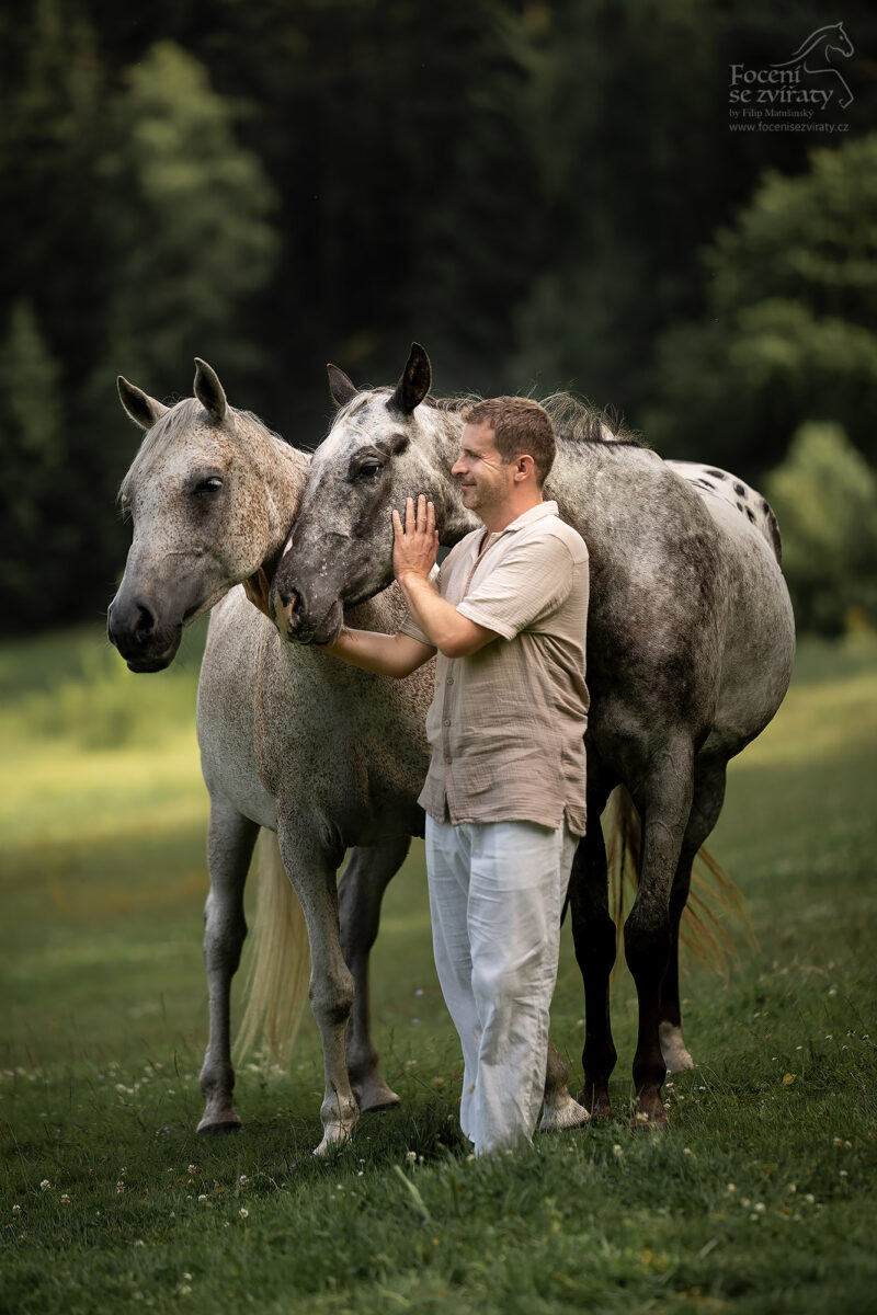Focení s koňmi