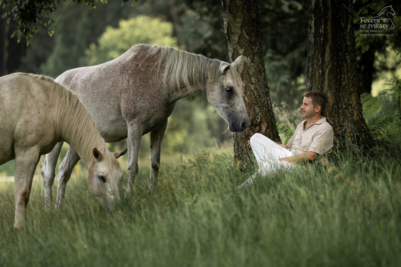 Focení s koňmi