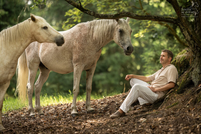 Focení s koňmi