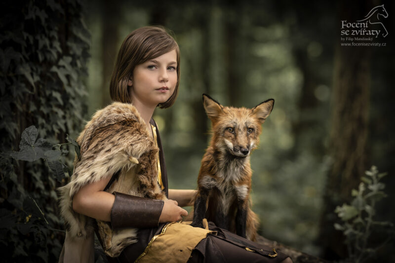 Focení s liškou