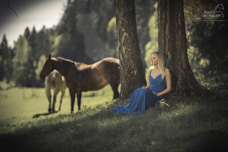 Focení s koňmi