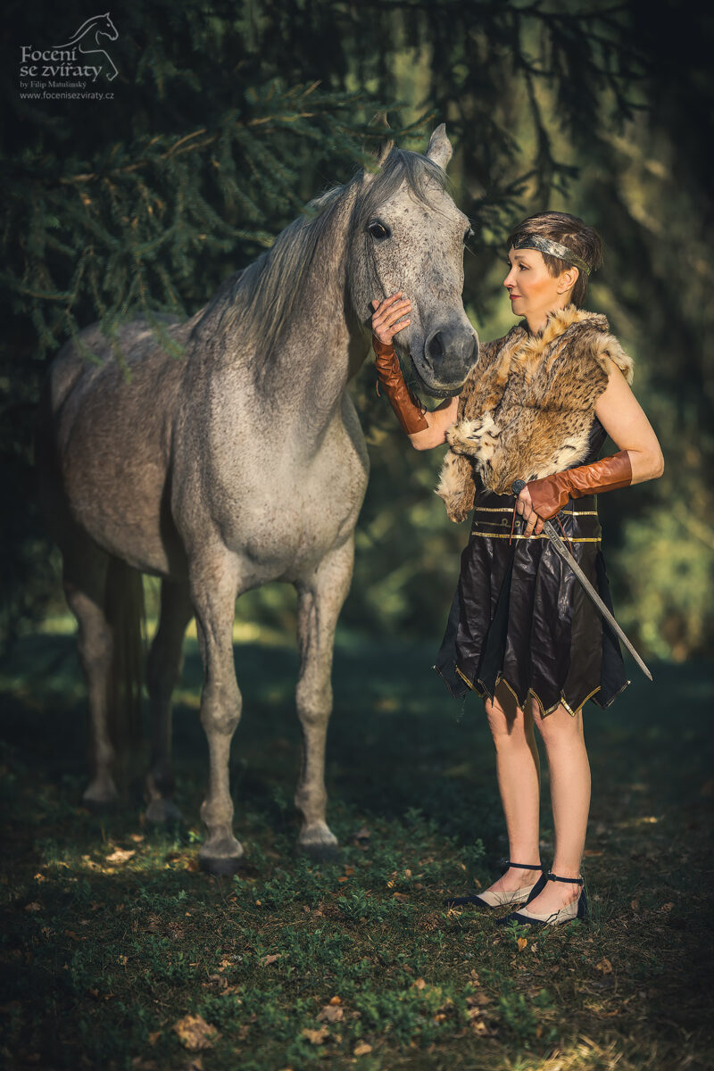 Focení s koňmi