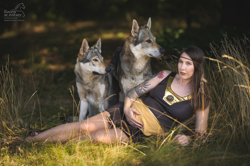 Focení s vlky